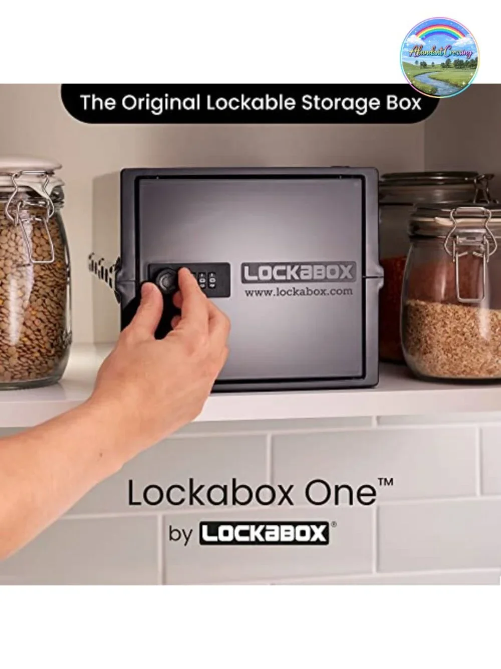 Lockable Storage Box for Food, Medicine Valuables - Food Grade Polycarbonate